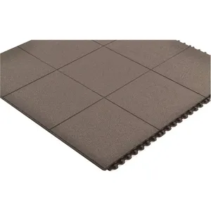 NOTRAX 556S0033BL Dry Area Matting, Black, 91 cm x 91 cm Size | AD2AHQ 3LY65