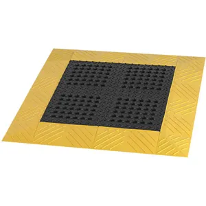 NOTRAX 620S3060BY Wet Area Matting, Black/Yellow, 3 Border, 76 cm x 152 cm Size | AF3YMH 8FGW2