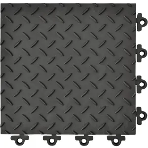 NOTRAX 621S1212BL Dry Area Matting, Black, 30.48 cm x 30.48 cm Size | AG6PHL 38N629