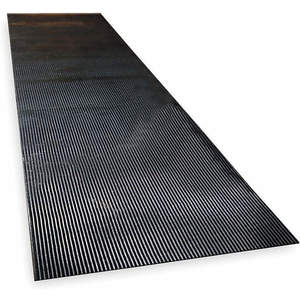 NOTRAX 830C0036-12 Schalttafelmatte, schwarz, gewellt, 3 x 12 Fuß | AE6HWC 5T434