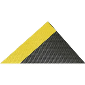 NOTRAX 830C0036BY75 Switchboard Mat Black/yellow Corrugated 36 Inch X75 Feet | AB8JVZ 25PR35