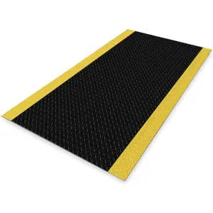 NOTRAX 831S0035BY Switchboard Mat Black Diamond 3 x 5 Feet | AF2CCB 6RA10