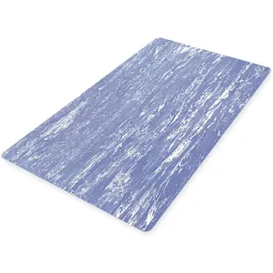 NOTRAX 970S0023BURS Anti-fatigue Mat 2 Feet x 3 Feet Blue Rubber | AE4PYE 5MDK5