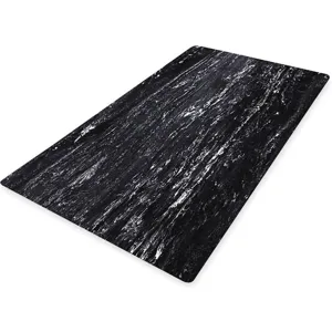 NOTRAX 970S0035BLRS Anti-fatigue Mat 3 x 5 Feet Black Rubber | AE4PYF 5MDK6