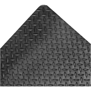 NOTRAX 975S0035BL Anti-fatigue Mat 3 Feet x 5 Feet Black Pvc | AE4PWK 5MDD0