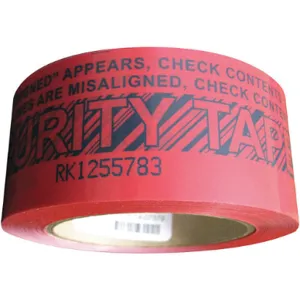 NOVAVISION INC PVT2R-217D-180 Tamper Evident Tape Polyester Red 2 Inch Width | AH8KDH 38UZ38