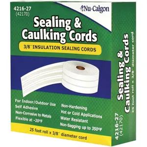 NU-CALGON 4216-27 Sealing Cords 3/8in x 25 Feet | AB6XBA 22NV37