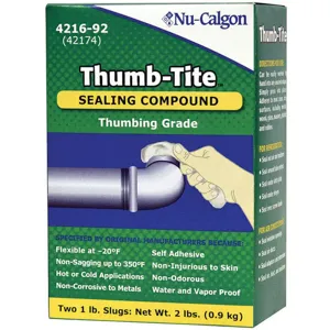 NU-CALGON 4216-92 Sealing Compound 2- 1lb Blocks | AB6XAZ 22NV36