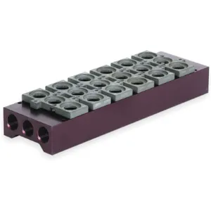 NUMATICS 206-1764 Manifold Block 6 Stations 3/8 Npt | AC9QXV 3JCV9