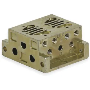 NUMATICS 229-525 Manifold Block 3 Stations 10-32 Unf-b | AC9QUR 3JCJ9