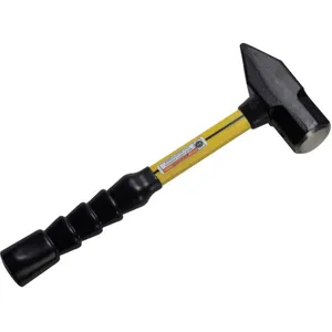 NUPLA 29035 Cross Pein Hammer, 3 lbs. Weight, 14 Inch Classic Handle, Fiberglass, SG Grip | AD6RMK 4A108 / BC-3SG