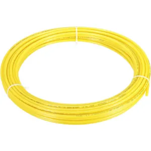 NYCOIL 2VDY3 Tubing 1/4 Inch Outer Diameter Nylon Yellow 100 Feet | AC3PQJ