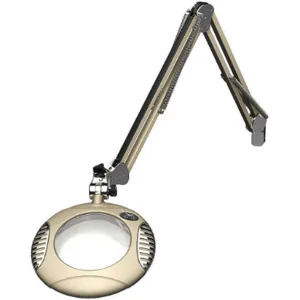 O.C. WHITE COMPANY 42300-4 Magnifier Light LED Beige 4W Screw Down | AH7AFF 36NA75