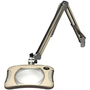 O.C. WHITE COMPANY 82400-4 Magnifier Light 2x Beige 8W Table Clamp | AH7AFW 36NA89