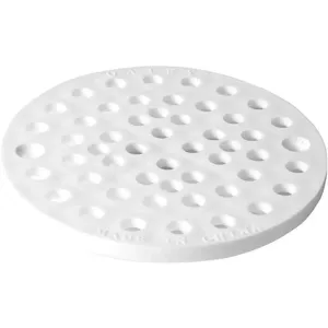 OATEY 42021 Floor Drain Grate 6-3/4 Inch White | AG9GNE 20CM28