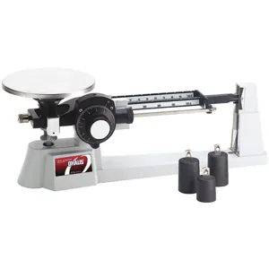 OHAUS 1650-W0 Triple Beam Balance Stainless Steel Platform 610g Capacity | AF4QEY 9FA49