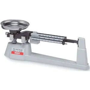 OHAUS 710-T0 Triple Beam Balance Stainless Steel Platform 610g Capacity | AF4EED 8TNK7