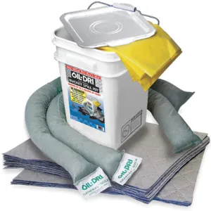 OIL-DRI L90435 Spill Kit 15-1/4 Inch H 5 Gallon Universal | AC2HBZ 2KE66