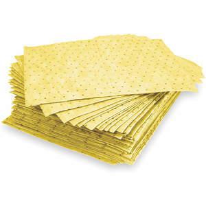 OIL-DRI L90834 Absorbent Pads 15 Inch Width Yellow - Pack Of 100 | AC2TLB 2MRZ6