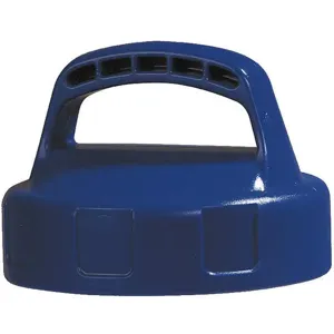 OIL SAFE 100102 Storage Lid, 4.2 Inch Height, Blue, HDPE | AD2MAL 3REE7