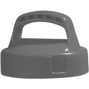 OIL SAFE 100104 Storage Lid, 4.2 Inch Height, Gray, HDPE | AD2MAN 3REE9