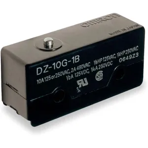 OMRON DZ-10G-1B Snap Switch 10a Dpdt Pin Plunger | AE7ZQC 6C916