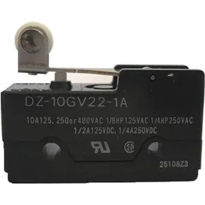 OMRON DZ-10GV22-1A Switch 10a Dpdt Short Hinge Roller Lever | AC2JUJ 2KRT6