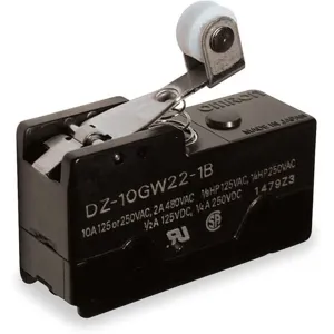 OMRON DZ-10GW22-1B6 Switch 10a Dpdt Short Hinge Roller Lever Low Ot | AE7ZQE 6C918