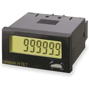 OMRON H7ET-NV-B Hour Meter Electronic | AE7ZNP 6C856