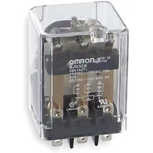 OMRON MJN3C-N-DC24 Relay 11pin 3pdt 10a 24vdc | AB4HWB 1YCR9