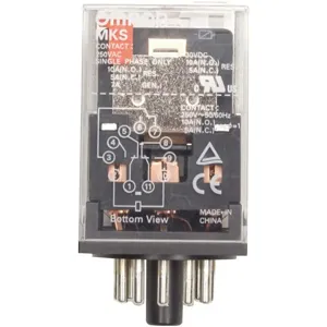 OMRON MKS3P5DC24 Relay 11pin 3pdt 10a 24vdc | AE3PTA 5EMJ0