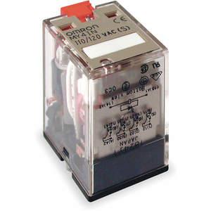 OMRON MY4IN-AC110/120(S) Push To Test Relay 14pin 4pdt 5a 120vac | AE7MQM 5ZJ12