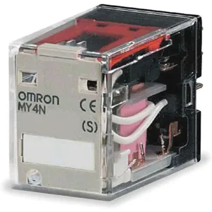 OMRON MY4N-AC220/240(S) Relay 14pin 4pdt 5a 240vac | AB4HWP 1YCU3