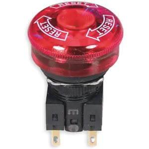 OMRON STI 11002-7007 E-Stop Push Button 16mm NC Red | AC2MKL 2LCB3