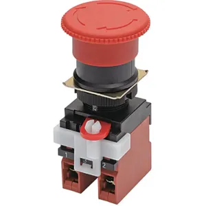 OMRON STI 11004-7051 E-Stop Push Button 22mm NO/NC Red | AC2MKU 2LCC1