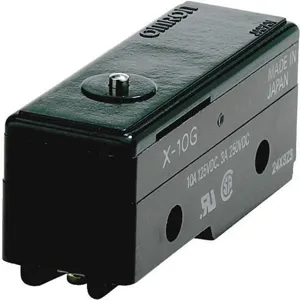 OMRON X-10G Snap Switch 10a Spdt Pin Plunger | AC2JTY 2KRP9