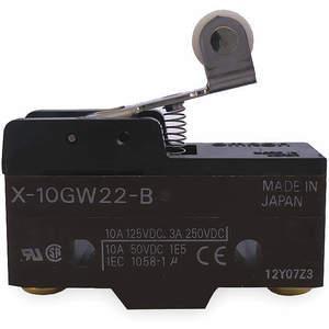 OMRON X-10GW22-B Schalter 10a SPDT Kurzscharnier-Rollenhebel | AC2JTX 2KRP8