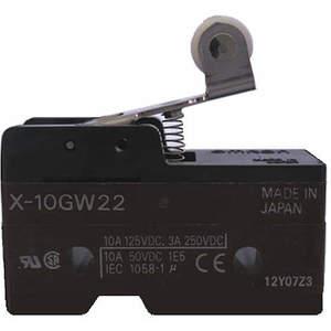 OMRON X-10GW22 Schalter 10a Spdt Kurzscharnier-Rollenhebel | AC2JUE 2KRT1