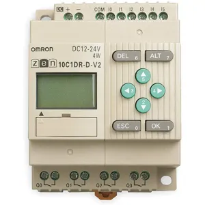 OMRON ZEN-10C1DR-D-V2 Programmable Relay 12-24VDC | AC3BVX 2REP1