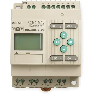 OMRON ZEN-10C3AR-A-V2 Programmable Relay 100-240VAC | AC3BVZ 2REP3