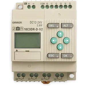 OMRON ZEN-10C3DR-D-V2 Programmable Relay 12-24VDC | AC3BWA 2REP4