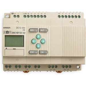 OMRON ZEN-20C1DT-D-V2 Programmierbares Relais 12-24 VDC | AC3BWE 2REP8