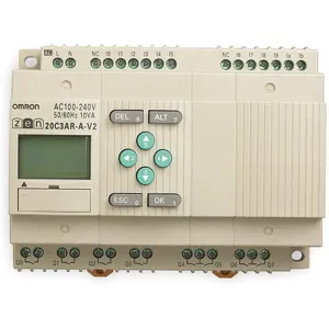 OMRON ZEN-20C3AR-A-V2 Programmable Relay 100-240VAC | AC3BWF 2REP9