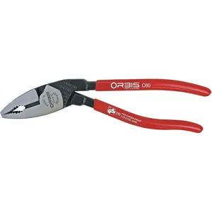 KNIPEX 9O 21-410 SBA Lineman Pliers 7-1/2 Inch Length Plastic Coated | AH8GWH 38TG21