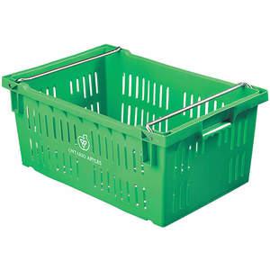 ORBIS AF2416-10 Green Stack And Nest Bin 23-5/8 Inch Length Green | AA2CZV 10E157