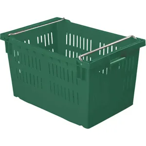 ORBIS AF2416-13 Green Stack And Nest Bin 23-5/8 Inch Length Green | AA2CZW 10E158