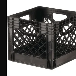 ORBIS DA1000 Black Dairy Crate 13 Inch Length 13 Inch Width 11 Inch Height | AA2CYW 10E133