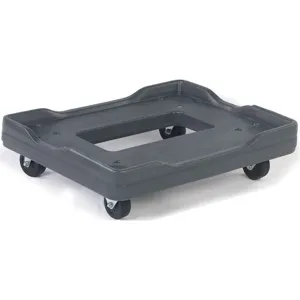 ORBIS DGS6040 Dolly Grey 3 Container Dolly 650 Lb. | AA2CZE 10E141