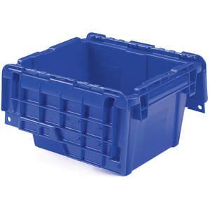 ORBIS FP03 Blue Attached Lid Container 0.3 Cu Feet Blue | AA2CYM 10E125