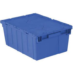 ORBIS FP143 DARK BLUE Attached Lid Container 50 Lb Dark Blue | AG6XUA 49K916